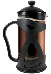 KONA French Press Coffee Tea & Espresso Maker, Black 34oz Teapot ~ Best Present Idea For Gifts