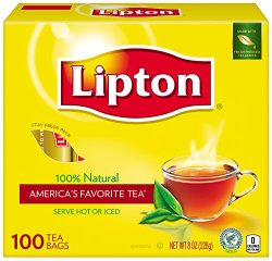 Lipton Black Tea, 100 ct