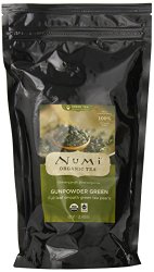 Numi Organic Tea Gunpowder Green, Full Leaf, Loose Leaf, Temple of Heaven Green Tea, 16 Ounce Bag