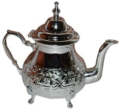 Tea Serving & Glasses Moroccan Serving tea Pot hand made Serving Kettle Large