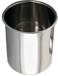 Browne Foodservice BMP8 Stainless Steel Bain Marie Pot, 8-Quart