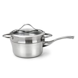 Calphalon Contemporary Stainless Steel 2-1/2-Quart Sauce and Double Boiler