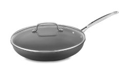 Cuisinart 622-30G Chef’s Classic Nonstick Hard-Anodized 12-Inch Skillet with Glass Cover