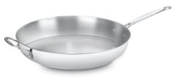 Cuisinart 722-36H Chef’s Classic Stainless 14-Inch Open Skillet with Helper Handle