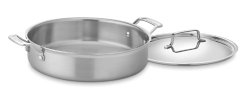 Cuisinart MCP55-30N MultiClad Pro Stainless 5-1/2-Quart Casserole with Cover