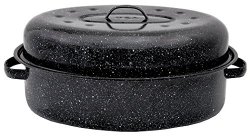 Granite Ware 0509-2 18-Inch Covered Oval Roaster