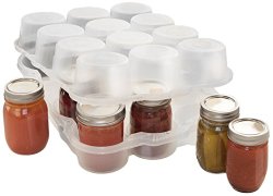 JarBox Canning Jar, Pint, Semi-Clear