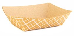 Southern Champion Tray 0509 #50 ECO Kraft Paperboard Food Tray, 1/2-lb Capacity (Case of 1000)