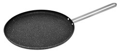 Starfrit The Rock Multi Pan with Stainless Steel Handle, 10″, Dark Gray