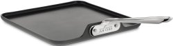 All-Clad 3021 Hard Anodized Aluminum Nonstick Square Griddle Specialty Cookware, 11-Inch, Black