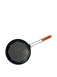 Charcoal Companion Non-Stick 12.75-inch Pizza Grilling Pan