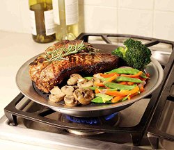 Grill It®, The Original Stove Top Grill, Smokeless Stovetop Indoor BBQ – High Quality Stainless Steel with Double Coated Non Stick Grilling Surface
