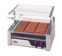 Apw/Wyotts Hotrod Hot Dog Roller Grill with Chrome Roller, 120 Volt — 1 each.