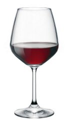 Bormioli Rocco Restaurant Red Wine Glass, Set of 4