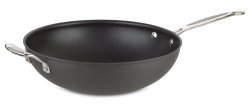 Cuisinart 626-32H Chef’s Classic Nonstick Hard-Anodized 12-1/2-Inch Stir Fry with Helper Handle and Cover