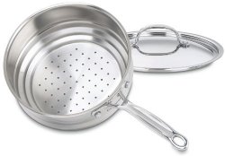 Cuisinart 7116-20 Chef’s Classic 20-Centimeter Universal Steamer with Cover