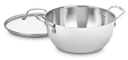 Cuisinart 755-26GD Chef’s Classic Stainless 5-1/2-Quart Multi-Purpose Pot with Glass Cover