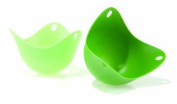 Fusionbrands Set of 2 Silicone Poach Pods – Green
