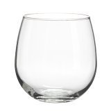 Libbey Vina Stemless Red Wine Glasses, 16.75-Ounce, Clear, Set of 4