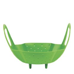 OXO Good Grips Silicone Steamer, Green