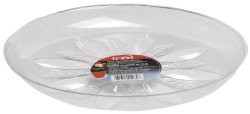 Bond CVS010HD 10-Inch Heavy Duty Clear Plastic Saucers