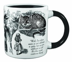 Cheshire Cat Mug – Add Hot Liquid, The Cat Disappears