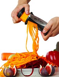 iFit Spiral Slicer, Vegetable Spiralizer, Zucchini Noodle Cutter and Spaghetti Pasta Maker
