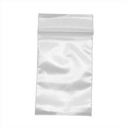 Beadaholique 500 Count Resealable Zipper Poly Bags, 2 by 3-Inch, 50mm by 100mm, Clear