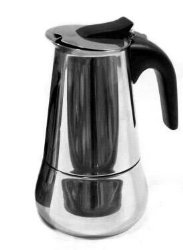 Bialotti – Stainless Steel Stovetop Espresso Maker (6 Cup)