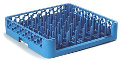 Carlisle ROP14 OptiClean Open End Peg/Tray Rack, Blue (Pack of 6)
