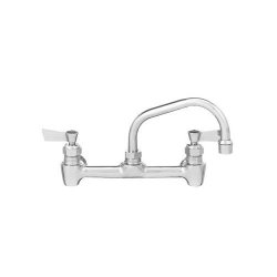 Fisher 13269 8″ Backsplash Faucet with 12″ Swing Spout