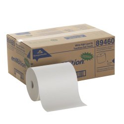 Georgia-Pacific enMotion 894-60 800′ Length x 10″ Width, White High Capacity Touchless Roll Towel (Roll of 6)