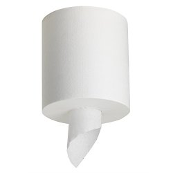 Georgia-Pacific SofPull 28124 White Premium 1-Ply Regular Capacity Centerpull Paper Towel, 15″ Length x 7.8″ Width (Case of 6 Rolls, 320 per Roll)