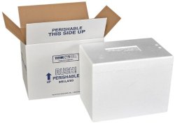 Polar Tech 281C Thermo Chill Insulated Carton with Foam Shipper, Extra Large, 30-1/4″ Length x 14-1/2″ Width x 16″ Depth