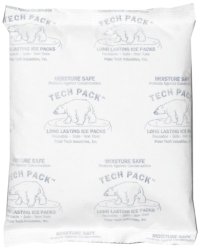 Polar Tech TP6/MS Ice Brix Viscous Gel Moisture Safe Refrigerant Cold Pack, 4″ Length x 6″ Width x 3/4″ Thick (Case of 48)
