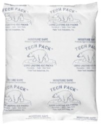 Polar Tech TP8/MS Ice Brix Viscous Gel Moisture Safe Refrigerant Cold Pack, 4″ Length x 6-1/2″ Width x 3/4″ Thick (Case of 18)