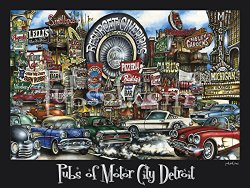 pubsOf Motor City Detroit Poster