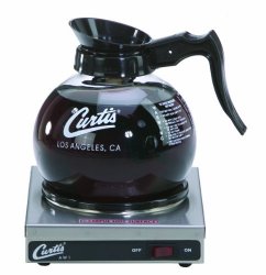 Wilbur Curtis Decanter Warmer 1 Station Warmer – Hot Plate to Keep Coffee Hot and Delicious  – AW-1-10 (Each)