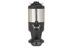 Wilbur Curtis Thermal Dispenser 1.5 Gallon Dispenser, S.S. Body S.S. Liner W/ Stylized Base – Coffee Dispenser – TXSG1501S600 (Each)