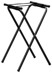 American Metalcraft CTS31 Tall Deluxe Chrome Tray Stand, 31-Inch