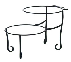 American Metalcraft TLSP1219 Wrought Iron Pizza Stand