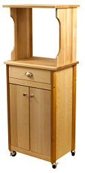 Catskill Craftsmen Hutch Top Cart with Enclosed Storage