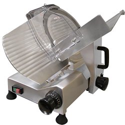 Chicago Food Machinery cfm-10 Deli Meat Slicer, Stainless Steel, 10″