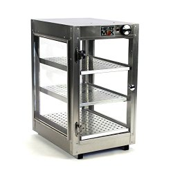 Commercial Countertop Food Warmer Heating unit Display Cabinet Case 14″x18″x24″