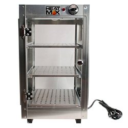 Commercial Food Pizza Pastry Warmer Countertop 14x14x24 Display Case