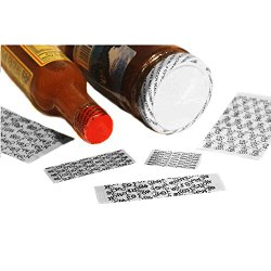 Cut Shrink Bands for Caps – 1″ Tamper Message – “Sealed for Your Protection” 250 Units