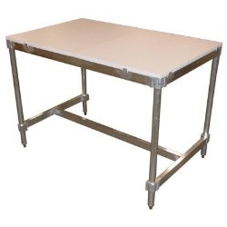 PVIFS AIFT303448-PT Poly Top I-Frame Work Table, 48″ Length x 30″ Width x 34″ Height