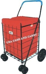 Red Water Resistant Shopping Cart Liner (Liner Ony) by USA Cash and Carry – PrimeTrendz TM