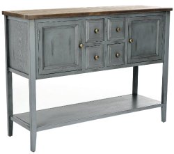 Safavieh American Home Collection Howden Distressed Light Blue Sideboard