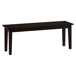 Simplicity Wooden Backless Dining Bench by Jofran